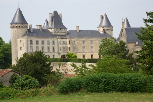 Another view of the château at Verteuil-sur-Charente (there was one in last week's post also).