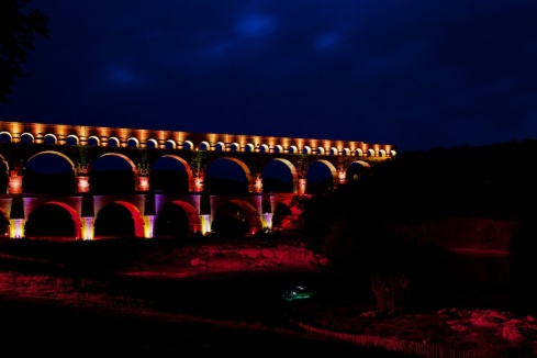 Pont-du-Gard - the red version.