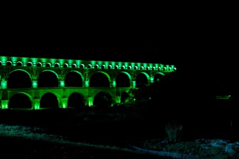Pont-du-Gard - the green version.